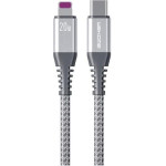 WK Charging Cable 20W Pd TYPE-C/i6 Raython Silver 1m 6A - (WDC-171)