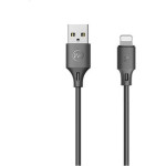 WK Charging Cable i6 Black 1m Full Speed Pro 2.4A - (WDC-092)