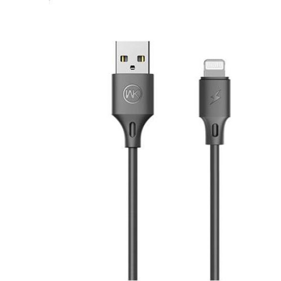 WK Charging Cable i6 Black 1m Full Speed Pro 2.4A - (WDC-092)