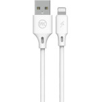 WK Charging Cable i6 White 1m Full Speed Pro 2.4A - (WDC-092)