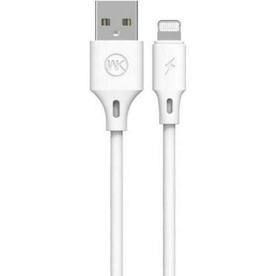 WK Charging Cable i6 White 1m Full Speed Pro 2.4A - (WDC-092)