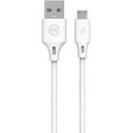 WK Charging Cable Micro White 2m Full Speed Pro 2.4A - (WDC-092)
