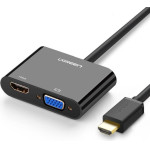 Ugreen Hdmi To VGA/Hdmi Converter w Audio CM101 40744 - (CM101/40744)