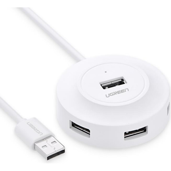 Ugreen Hub Usb 2.0 CR106 White 20270 - (CR106/20270)
