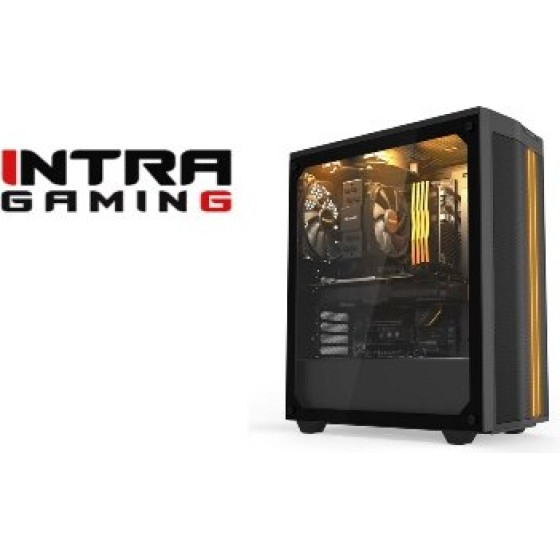 INTRA PC GAMING 12th GEN, INTEL CORE i5 12400F, 16GB DDR4 3200MHz, NVIDIA VGA RTX 3050 8GB, 512GB SSD, LAN GB, MIDI TOWER, 650W PSU, MS WIN11 HOME, 3YW. - (�����00065366)
