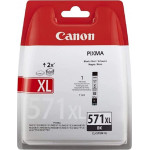 Canon ������ Inkjet CLI-571BK Xl Black (Blister Pack) - (0331C004)