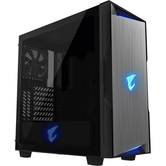 Gigabyte Case Aorus AC300G Tempered Glass Middle Atx Black Usb 3.0 - (GB-AC300G)