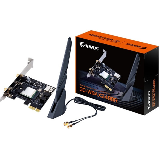Gigabyte Wireless Pcie Wifi 6 2400MBps - (GC-WBAX2400R)