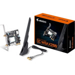 Gigabyte Wireless Pcie Wifi 6 GC-WBAX200 ,2400MBps - (GCWBAX200-00-G)