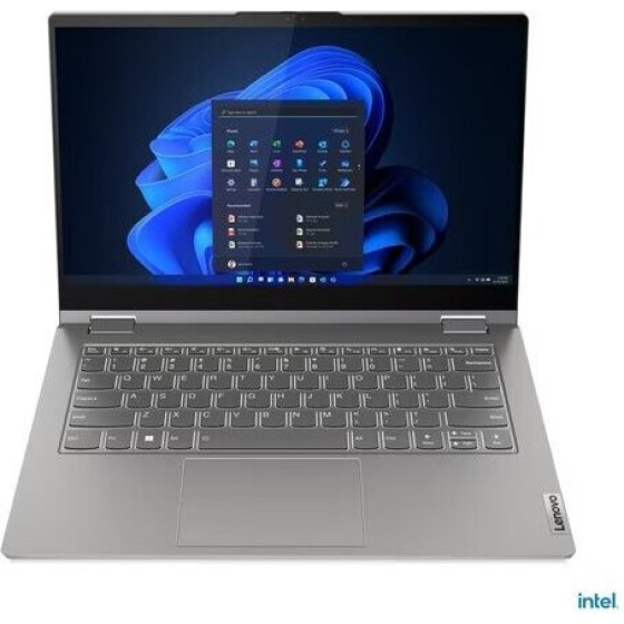 Lenovo Laptop Thinkbook Yoga 14s G3 Iru Convertible 14'' Fhd Ips /i7-1355U/16GB/512GB SSD/Iris Xe Graphics/Win 11 Pro/3Y NBD/Mineral Grey - (21JG0044GM)