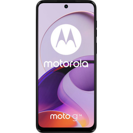 Motorola Smartphone G14, 6.5''/Unisoc T616/4GB/128GB/Android 13/Pale Lilac - (PAYF0020PL)