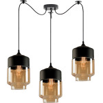 Homelighting SE21-HN-18-30-BL3+ GABY Honey Glass Pendant+ - (77-8793)