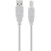 Goobay ������� Usb �� Usb Type B 3m, 480Mbps, ���� - (68713)