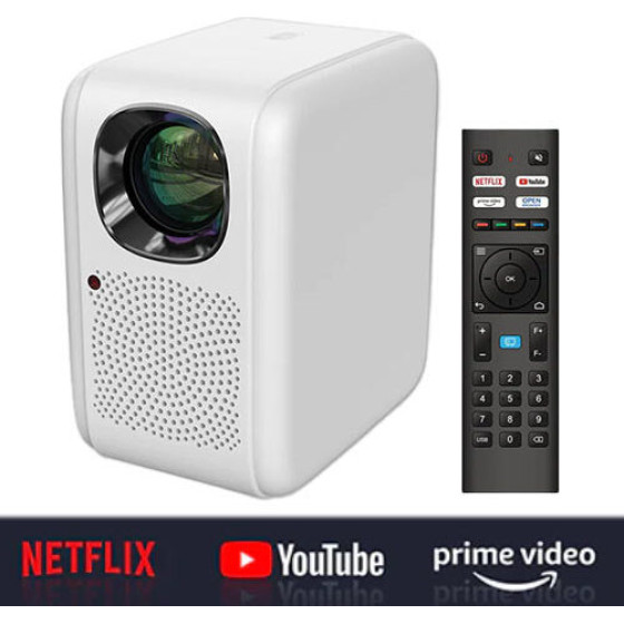 Mecool Fhd 1080P Smart Netflix Certified Projector - (KP2)
