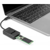 DeLock ���������� USB-C �� M.2 Nvme PCIe/Sata Ssd 10GBps - (64198)