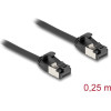 DeLock ������� ������� Cat 8.1 U/FTP, 40Gbps, 0.25m, ����� - (80181)