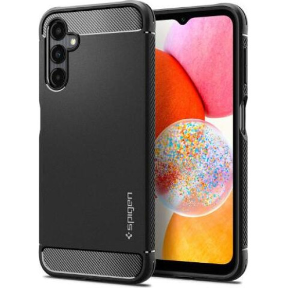���� Soft Tpu Spigen Rugged Armor Samsung A145R Galaxy A14 ����� - (ACS05875)