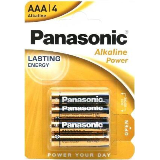 �������� Alkaline Power Panasonic Aaa LR03 (4 ���.) - (LR03APB/4BP)