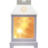 Entac Led Mini Copper Wire Lantern White 12cm - (ELMCWL12-W)
