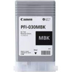 Canon ������ Inkjet PFI-030MBk Matte Black - (3488C001)