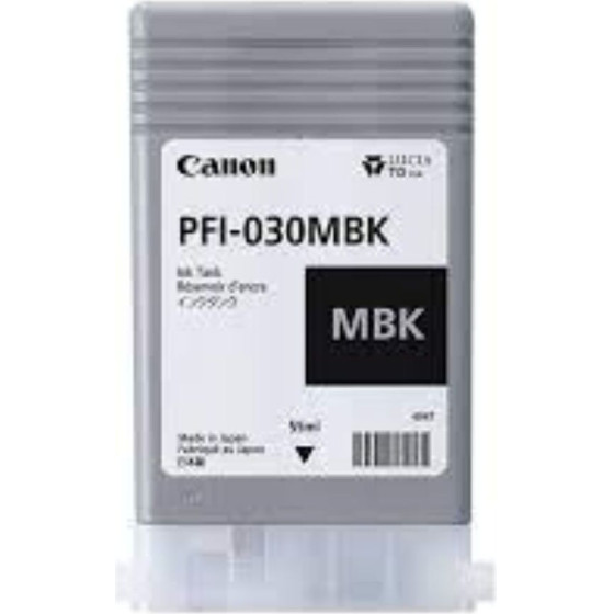Canon ������ Inkjet PFI-030MBk Matte Black - (3488C001)