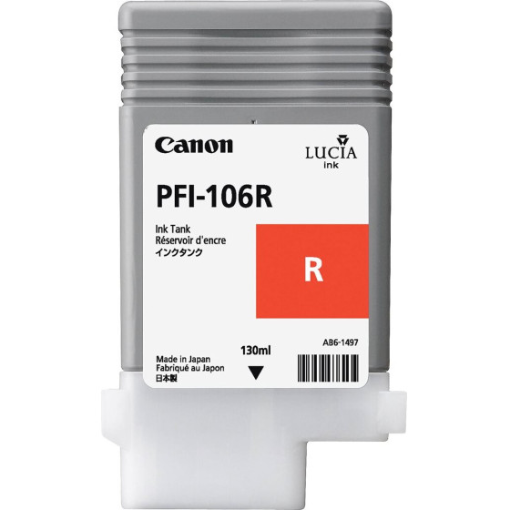 Canon Ink Tank PFI-106 Red 130 - (6627B001)