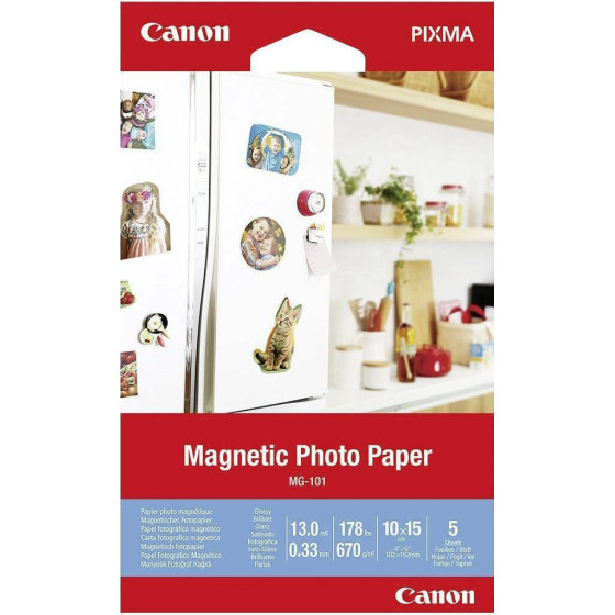 Canon Paper Magnetic Photo Paper MG-101 - (3634C002)