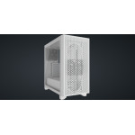 Case Corsair 3000D Airflow Tg Mid White - (CC-9011252-WW)
