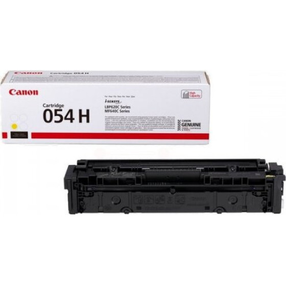Toner Canon Crg 054H Yellow (2,3K) - (3025C002)