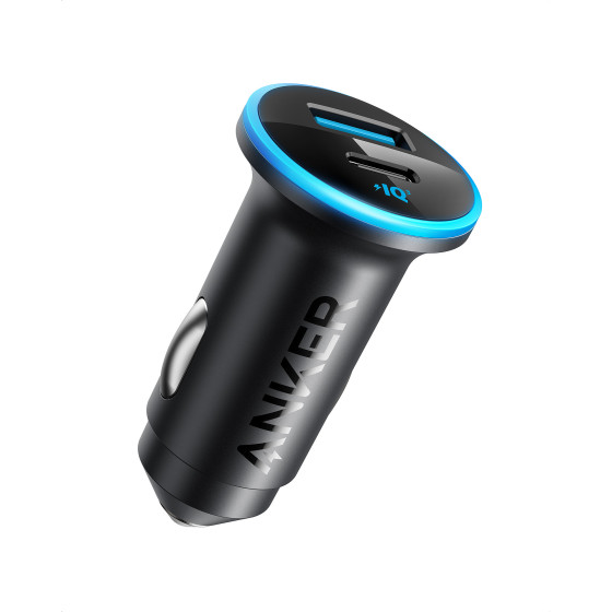 Anker 325 Car Charger 53W, USB-Type-C, USB-A - (A2735G11)