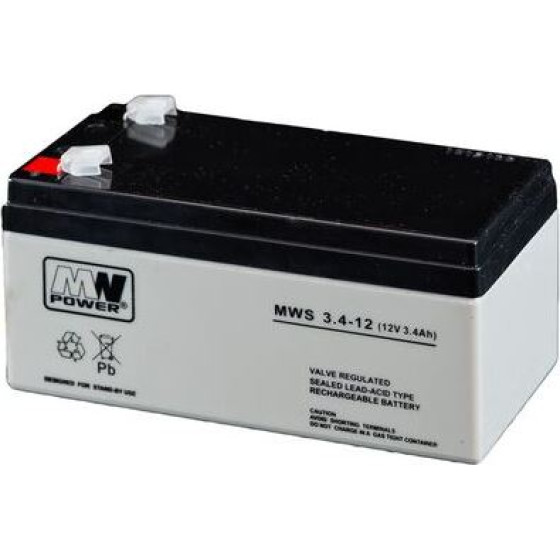 Mpl Power Elektro ���������������� �������� �������� - Vrla Mws 12V/3.4Ah