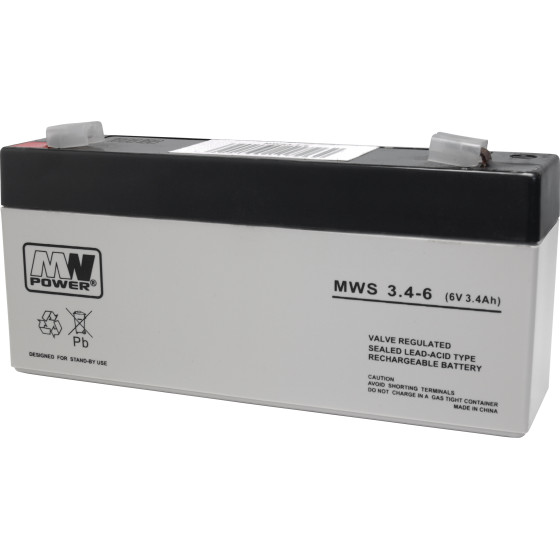Mpl Power Elektro ���������������� �������� �������� - Vrla Mws 6V/3.4Ah