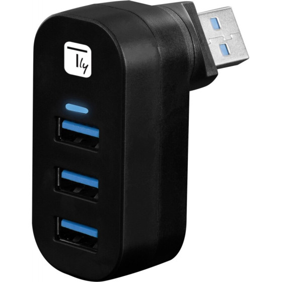 Techly IUSB3-HUB3-Rotb - 1800 �������������� Hub 3USb 3.0
