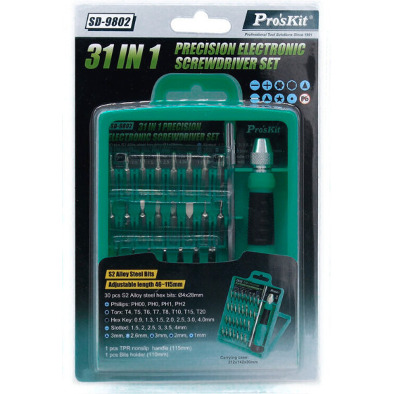 Proskit SD-9802 - ��� 31 �����������