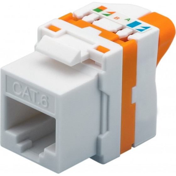 Techly IWP-MD C6 / UROTT - ����� (Keystone) rj45 UTP Cat6 �����-���������