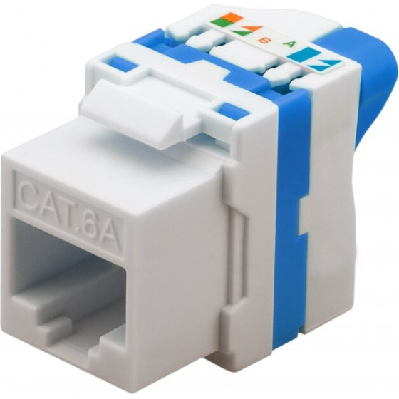 Techly IWP-MD C6A / UROTT - ����� (Keystone) rj45 UTP Cat6A �����-����