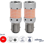 GloboStar ������ ����������� Led 1157 - BAY15D - P21/5W 3rd Generation Can-Bus Extreme Series 150xSMD2016 28W/56W 2240lm/4480lm 360� Dc 12-16V IP20 �2.1 x �5.5cm �������- ��� 2 �������� �� Box - (81479-B)