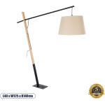 GloboStar Kelsie �������� ���������� ��������� �������� 1 x E27 AC220-240V IP20 - �40 x �125 x �140cm - ����� ��������� �� ���� ������ ���� & ���� ������ ������ - 5 ������ ������� - (02030)