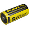NiteCore �������� RCR123A / 950mAh (���� ��������)