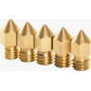 Creality 0,4mm Brass Nozzle Kit (x5 pcs) Of 6x13mm International Brass Nozzles - (4004020010)