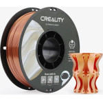 Creality CR-Pla Silk Red Copper, 3D Printer Filament Glossy, 1 Kg Spool,1.75 Mm - (3301120002)