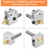 Creality MK8 Nozzles Kit (24 pcs) 0.2mm*2, 0.3mm *2, 0.4mm*12, 0.5mm*2, 0.6mm *2, 0.8mm*2, 1.0mm*2 - (4007010004)