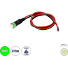 GloboStar SMD-Led ������ ������ Smd Led 0.15W Dc 12V - �0.7 x �2.3cm - ������� - Dimmable - 2 ������ ������� - (81486)
