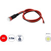 GloboStar SMD-Led ������ ������ Smd Led 0.15W Dc 12V - �0.7 x �2.3cm - ������� - Dimmable - 2 ������ ������� - (81485)