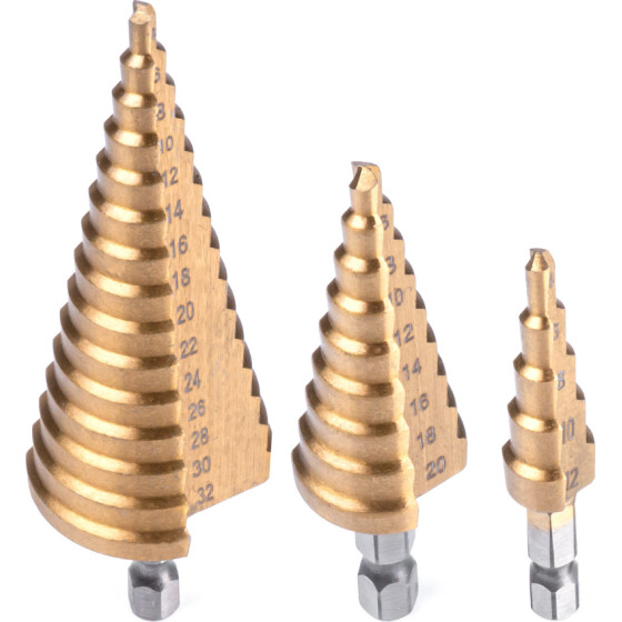 AMiO �������� ������ ��������� (HSS) 4-12mm/4-20mm/4-32mm AMiO - 3 TEM. - (03271)