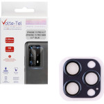 Volte-Tel Camera Glass Cover Iphone 15 Pro 6.1''/Iphone 15 Pro Max 6.7'' 9H 0.30MM 3D Ar ALUMINIUM-Electroplating Frame BLUE