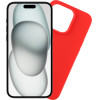 Volte-Tel ���� Iphone 15 6.1'' Silicon Tpu Camera Guard RED