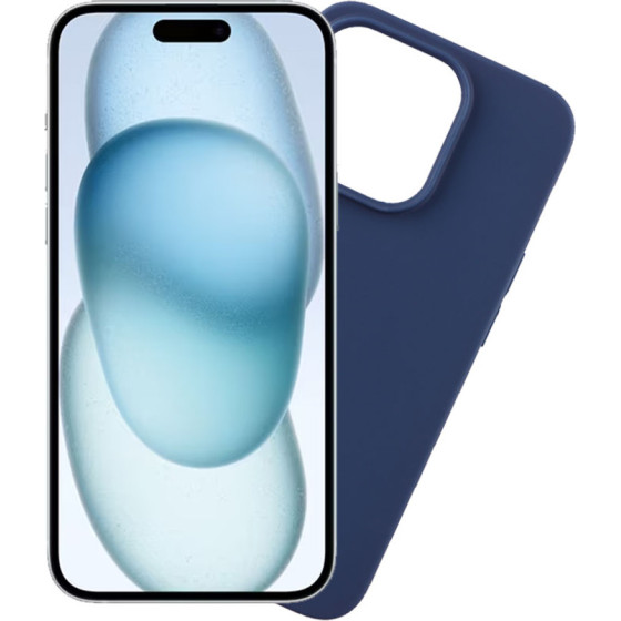 Volte-Tel ���� Iphone 15 Plus 6.7'' Silicon Tpu Camera Guard BLUE