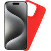 Volte-Tel ���� Iphone 15 Pro 6.1'' Silicon Tpu Camera Guard RED