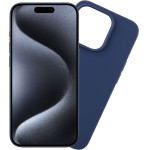Volte-Tel ���� Iphone 15 Pro Max 6.7'' Silicon Tpu Camera Guard BLUE